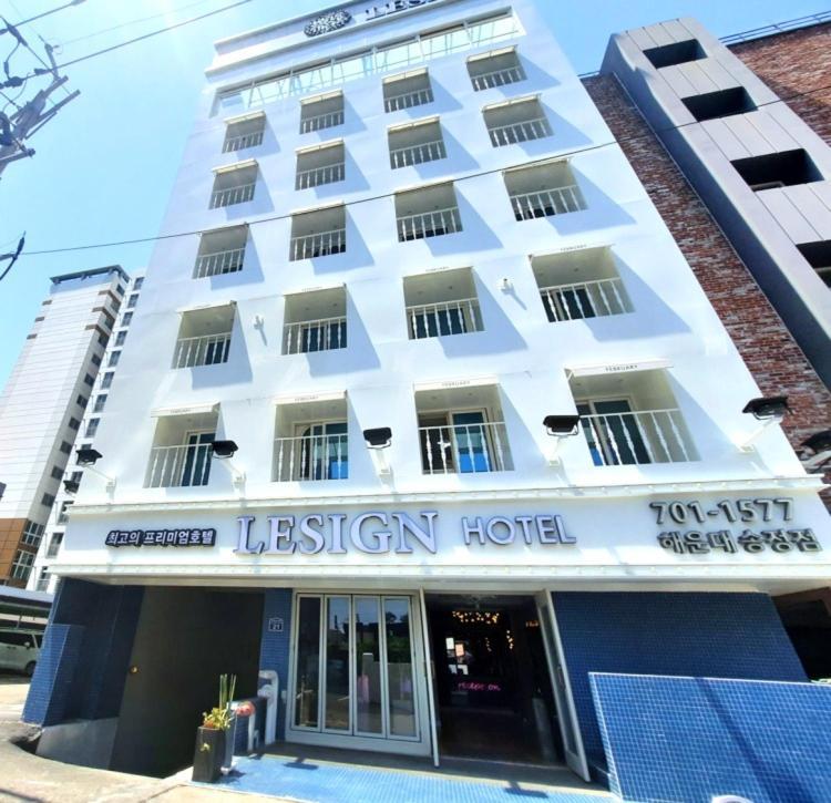 Songjeong Lesign Hotel Пусан Экстерьер фото